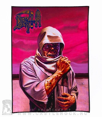 нашивка на спину death "leprosy"
