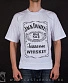 футболка jack daniel's (белая)