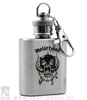брелок фляга с гравировкой motorhead