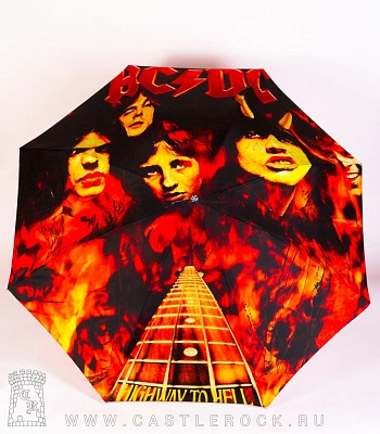 зонт ac/dc "highway to hell"