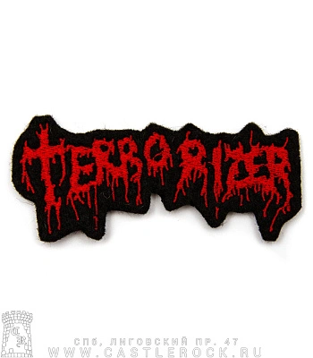 нашивка terrorizer (лого, вышивка)