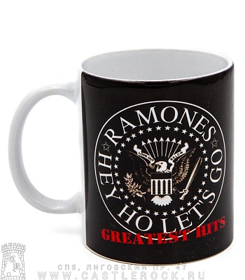 кружка ramones "greatest hits"