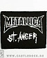 нашивка metallica "st. anger" (ч/б)