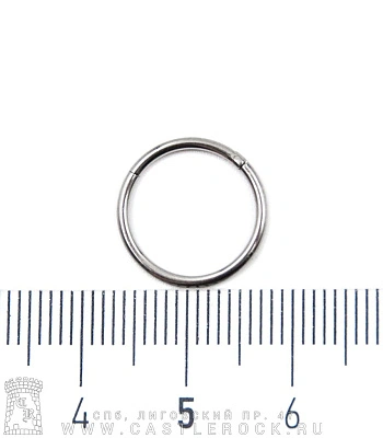 Сегментное Кольцо Кликер Титан 1,2 х 12