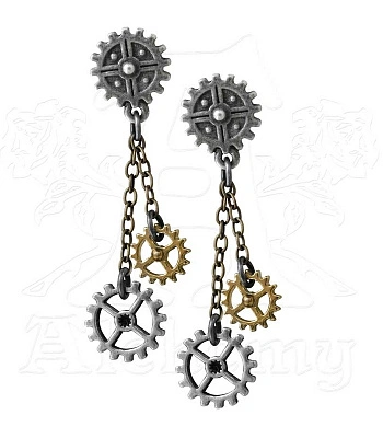 серьги alchemy gothic (алхимия готик) e371 machine head