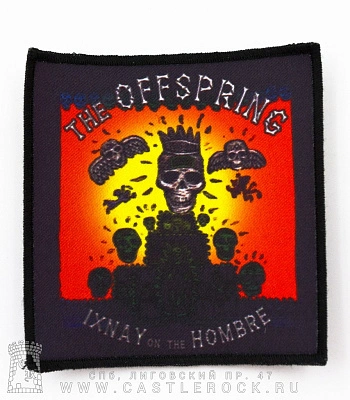 нашивка offspring "ixnay on the hombre"