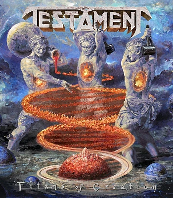 CD Testament "Titans Of Creation"