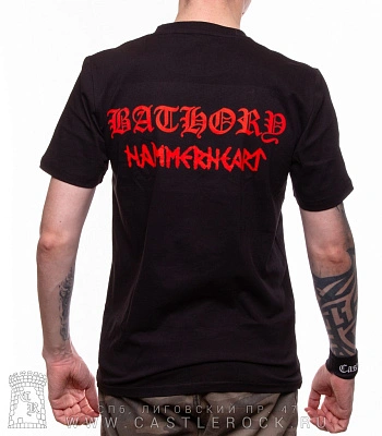футболка bathory "hammerheart"
