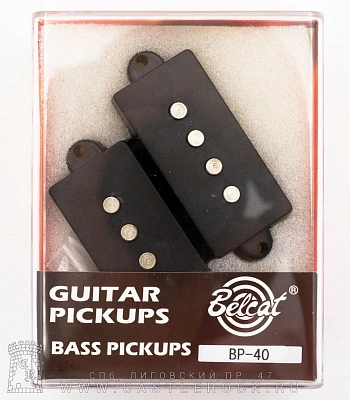 звукосниматель магнитный bp-40 (черный)