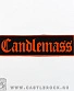 нашивка candlemass (красная надпись)