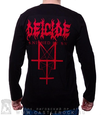 футболка deicide "banished by sin" д/р