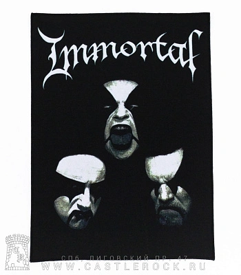 нашивка на спину immortal (группа)