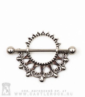 Штанга Сталь Узор Бохо 1,6 х 30 х 5/5