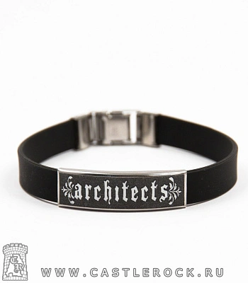 браслет резиновый architects