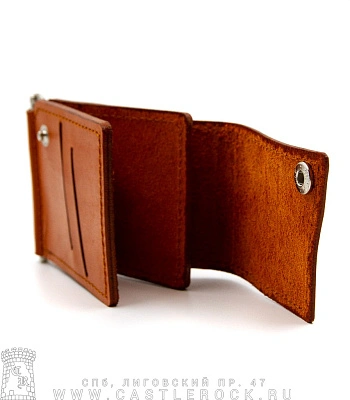 зажим для купюр с держателем карт punks not dead (гравировка, ручная работа)