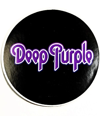 магнит виниловый deep purple (ч/ф)