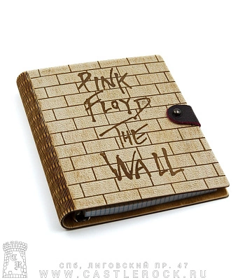 блокнот с разъемными кольцами pink floyd "the wall"