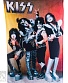 постер тканевый kiss (группа, оранжевый)