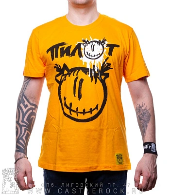 футболка пилот люська (желтая)