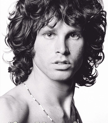 постер тканевый doors jim morrison (ч/б)