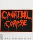 нашивка cannibal corpse (надпись красная)