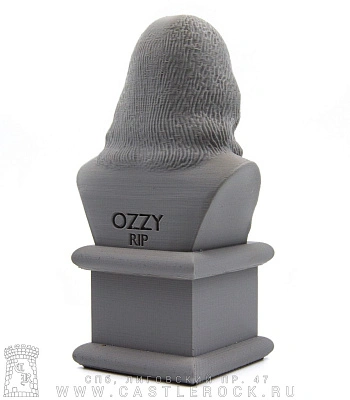 статуэтка ozzy osbourne (3d печать, серая)