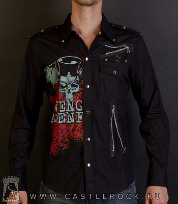 рубашка с длинным рукавом avenged sevenfold