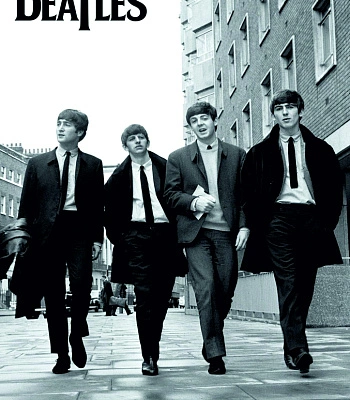 постер тканевый beatles (группа)