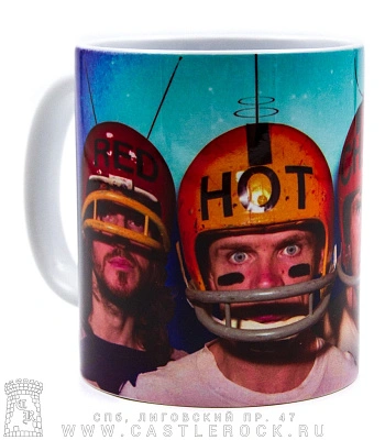 кружка red hot chili peppers (группа)