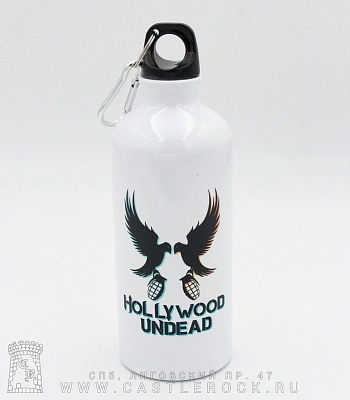 фляга с карабином hollywood undead 600 мл
