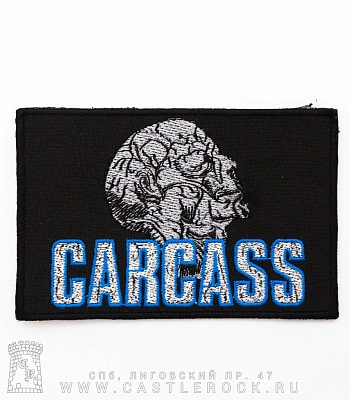 нашивка carcass (вышивка)
