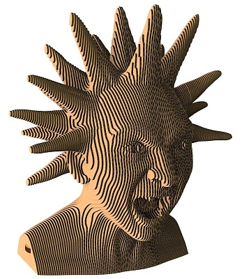 3d конструктор король и шут горшок (сборный бюст)