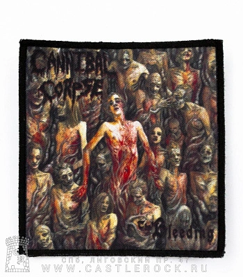 нашивка cannibal corpse "the bleeding"