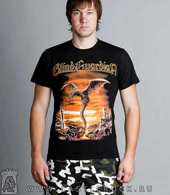 футболка blind guardian (дракон)