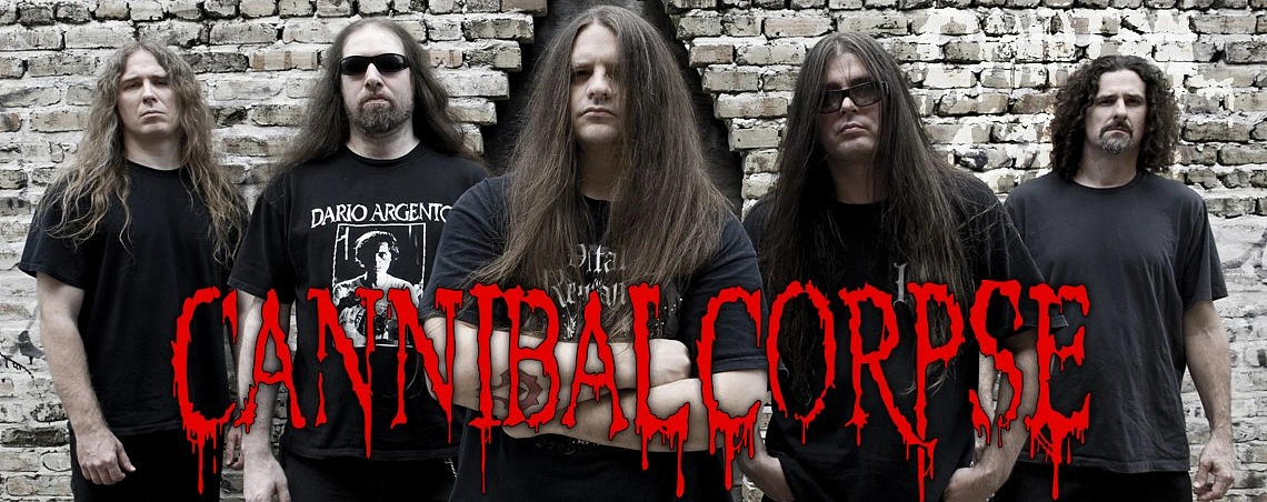 Атрибутика Cannibal Corpse в Castle Rock