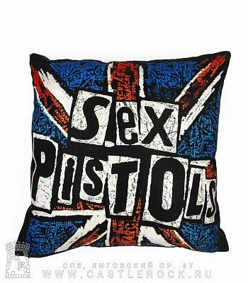 подушка декоративная sex pistols (флаг великобритании)