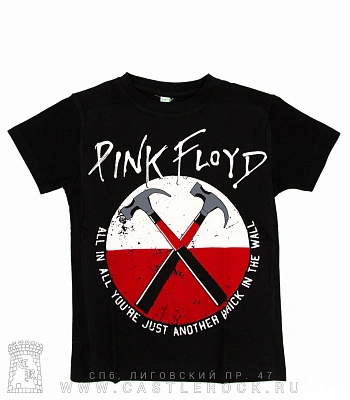футболка детская pink floyd "the wall" (молотки)