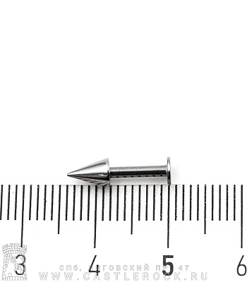 Лабрет Сталь с Шипом 1,6 х 8 х (4х6)
