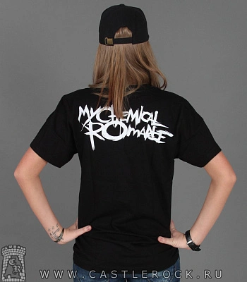 футболка my chemical romance "the black parade" (принт красный)