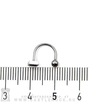 Циркуляр Сталь с Шариком и Квадратом (эмаль) 0,8 х 8 х 3/4