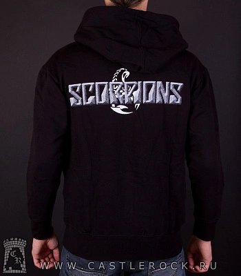 балахон на молнии scorpions "unbreakable"