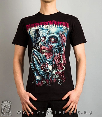 футболка bleed from within