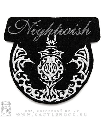 нашивка nightwish "dark passion play" (вышивка)