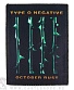 нашивка type o negative "october rust"