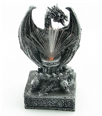 светильник дракон (чаша круглая, световолокно)