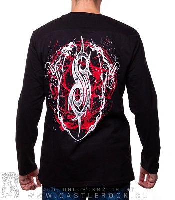 футболка slipknot "des moines. iowa 1995" д/р