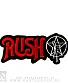 нашивка термо rush (лого, вышивка)