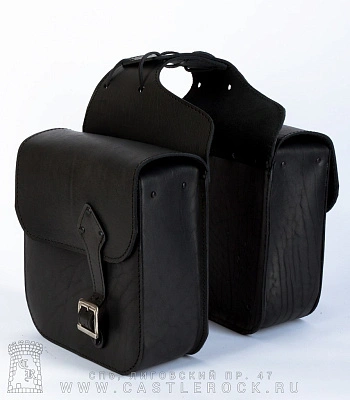 кофры для мотоцикла боковые (черные)