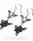 серьги alchemy gothic (алхимия готик) e398 ring 'o roses