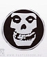 нашивка misfits (лого белое)